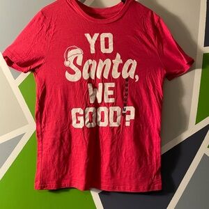 MAD Engine Red 'Yo Santa, We Good?' Kids T-Shirt